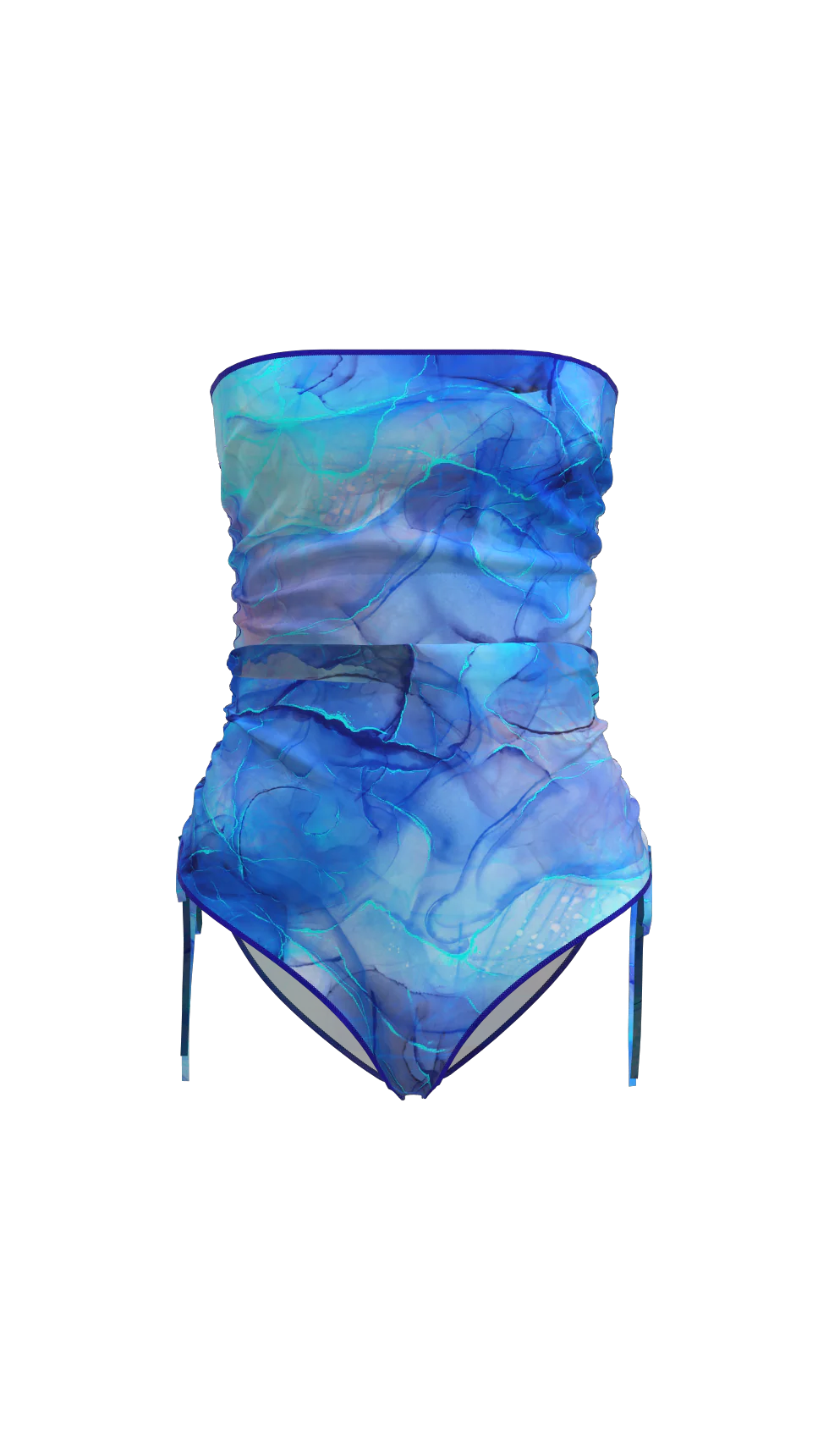 Carolina - One-Piece Swimsuit - Indigo