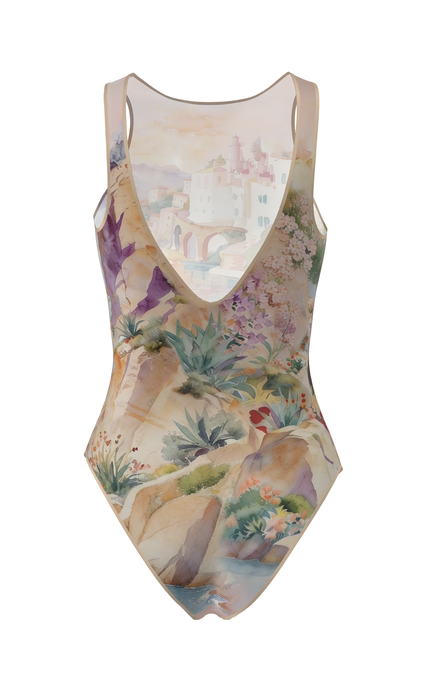 Ceuta - One Piece Swimsuit - Cliffside morning