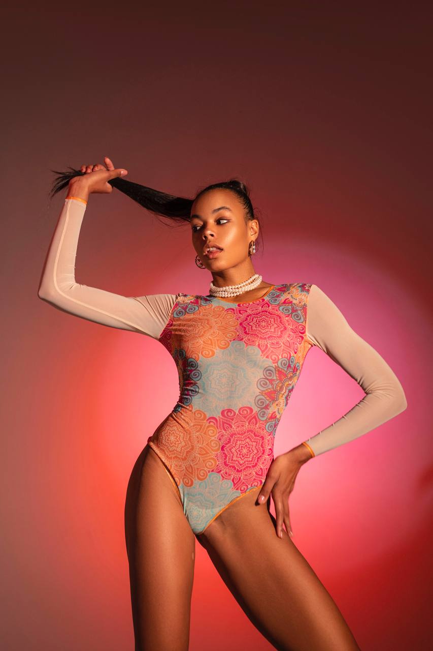 Monica - One Piece Smart Swimsuit- Mandala