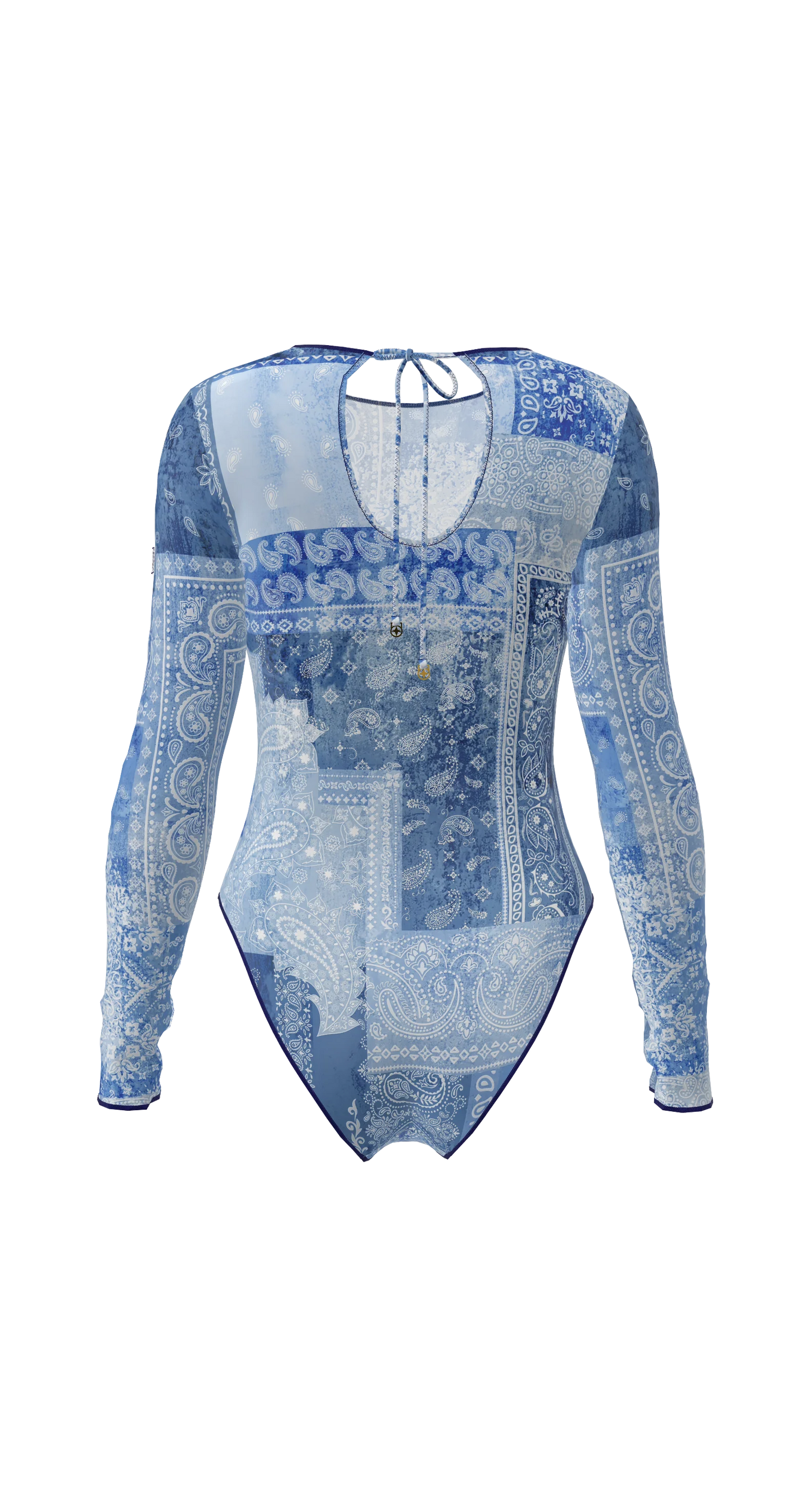 Mexico - One Piece Swimsuit - Azure