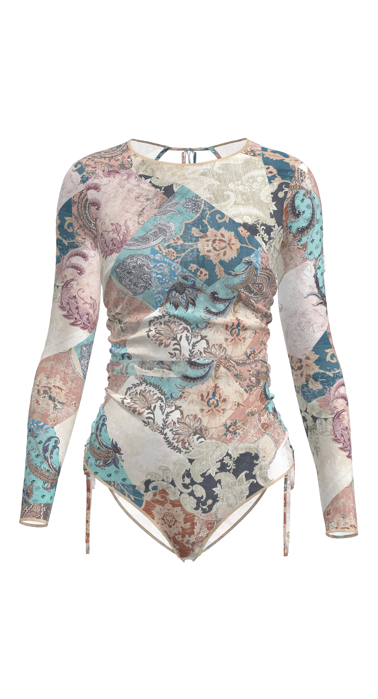 Montenegro - One Piece Smart Swimsuit - Pastel Patch