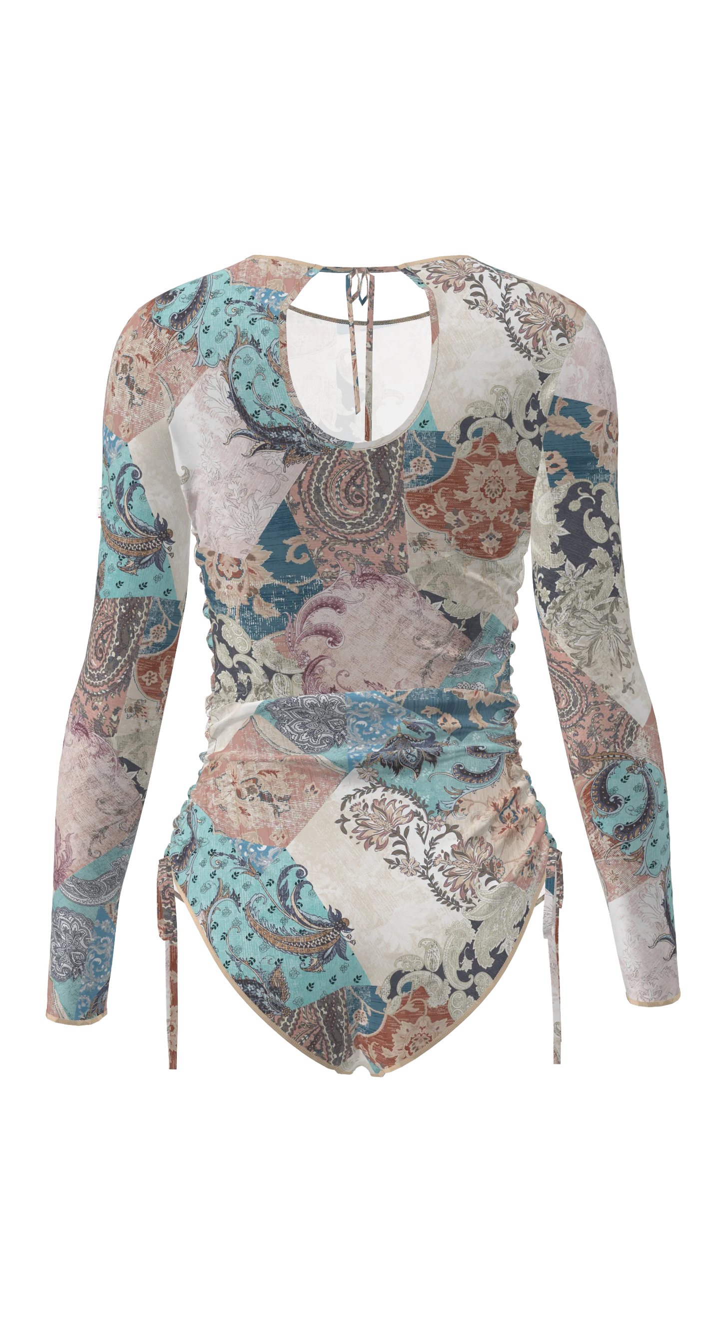 Montenegro - One Piece Smart Swimsuit - Pastel Patch