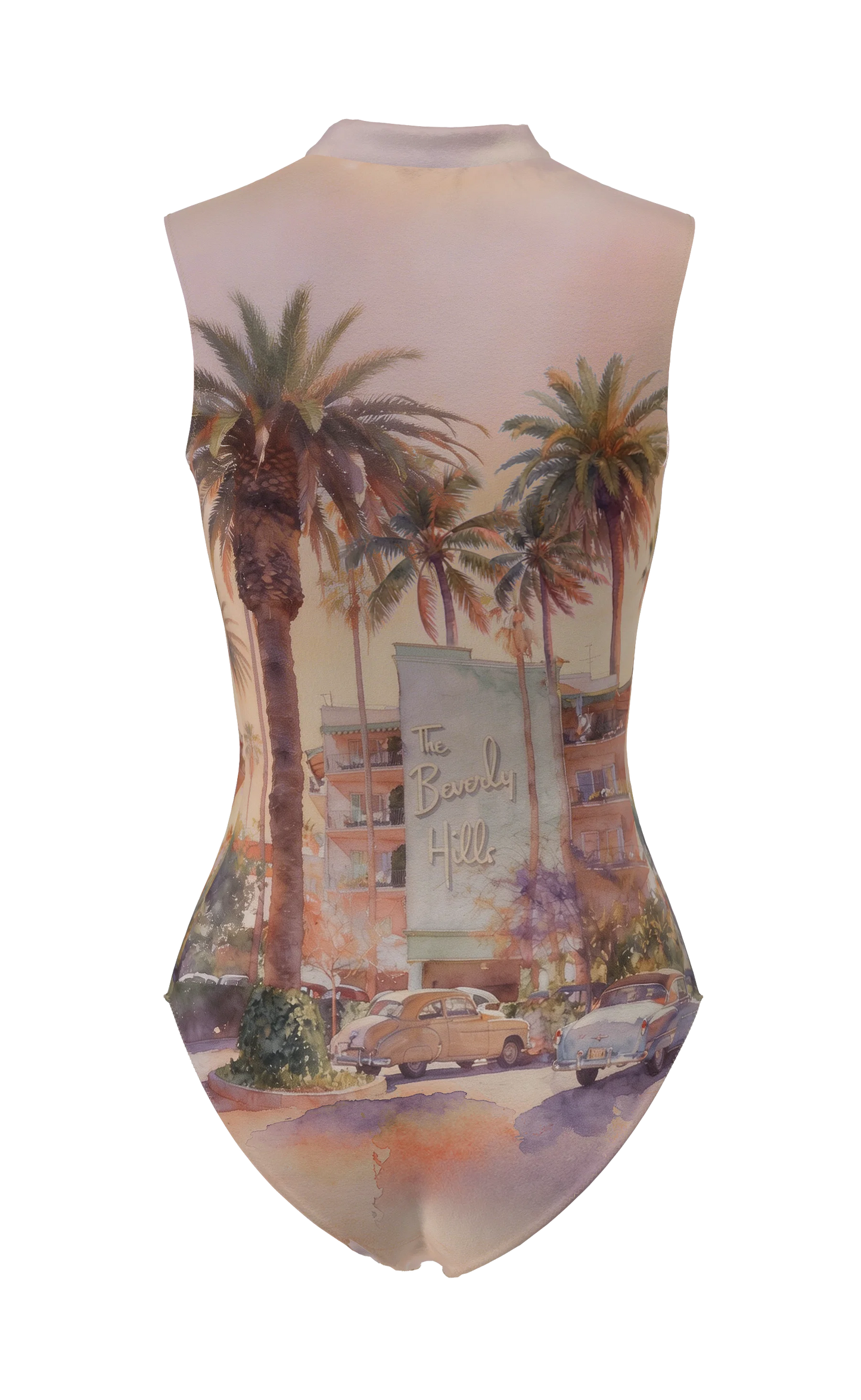 Sydney - One Piece Smart Swimsuit - Palm drive