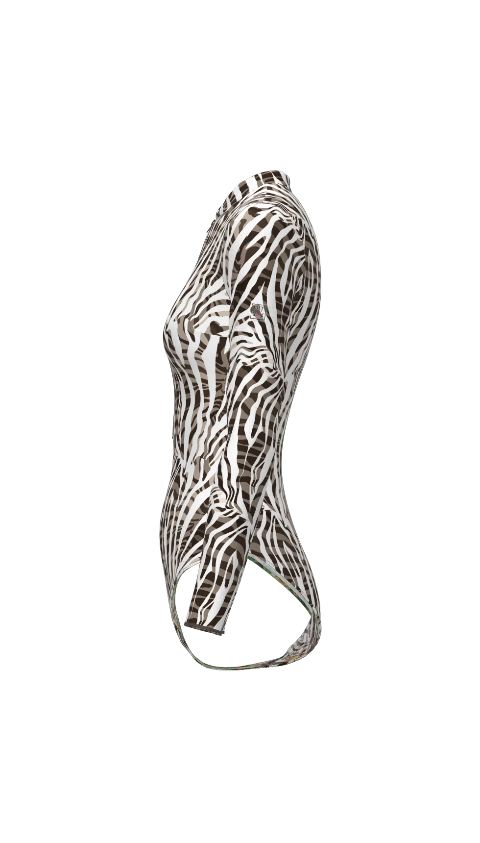 Philadelphia - One Piece Swimsuit - Zebra Zest