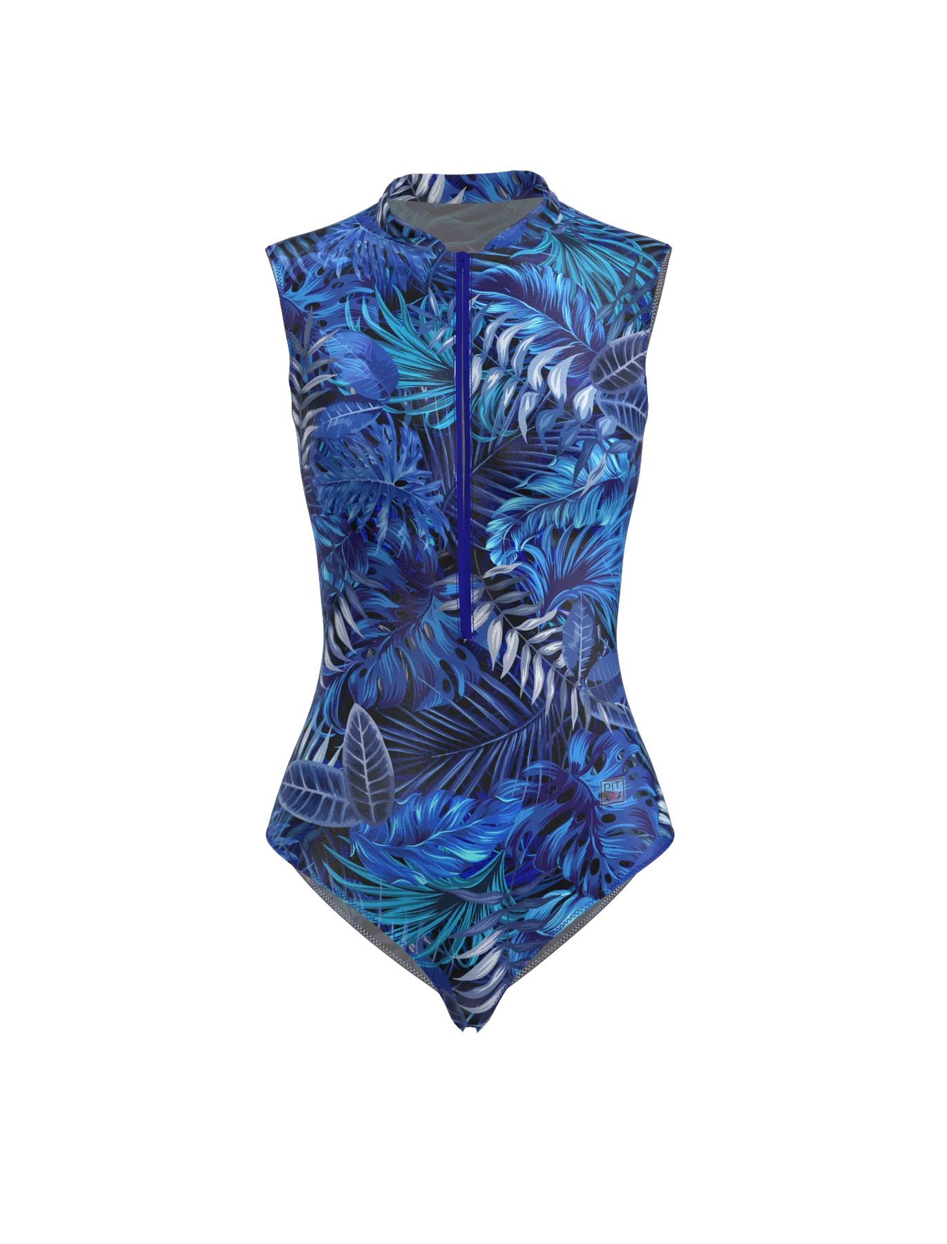 Sydney - One Piece Swimsuit - Electric Leaves