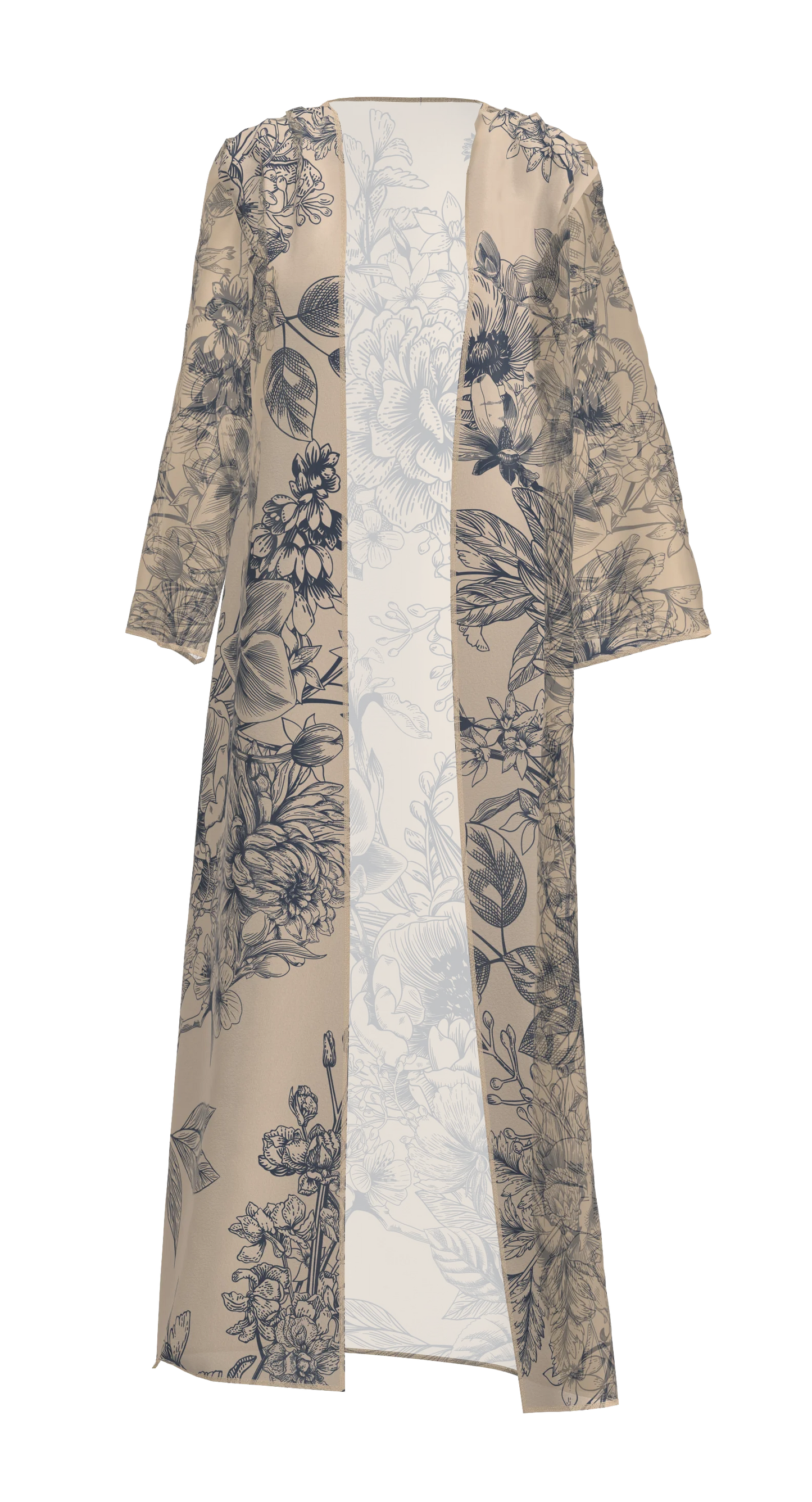 Kimono - Valetta - Desert Rose