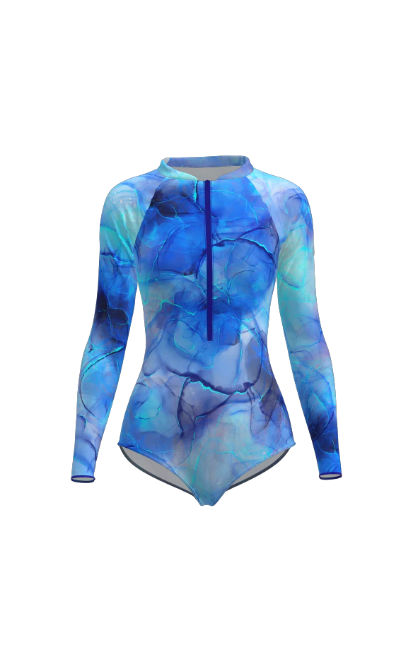 Varanasi - One Piece Swimsuit - Indigo