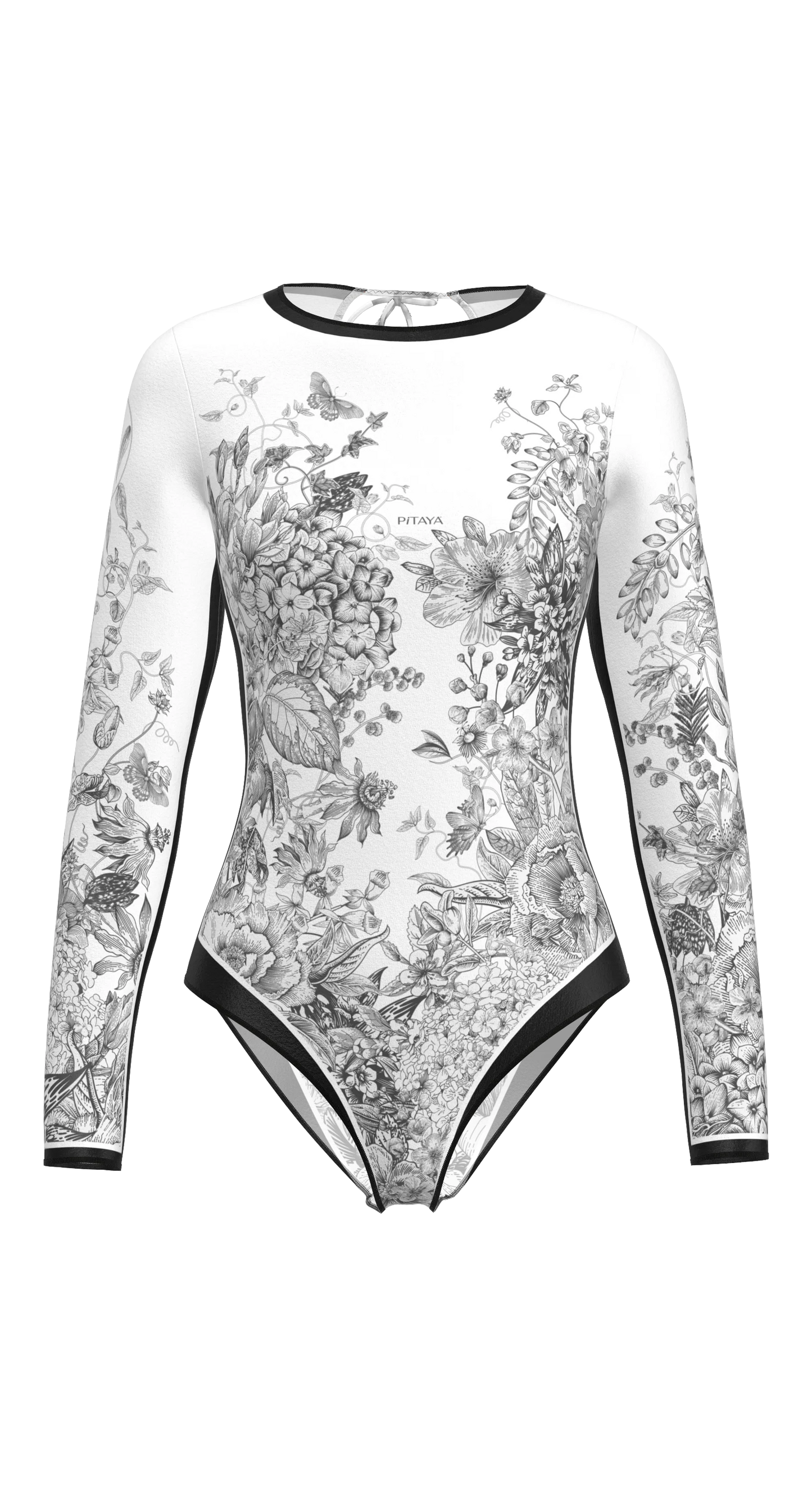 Mexico - One Piece Swimsuit - Noir Porcelain - Dolce