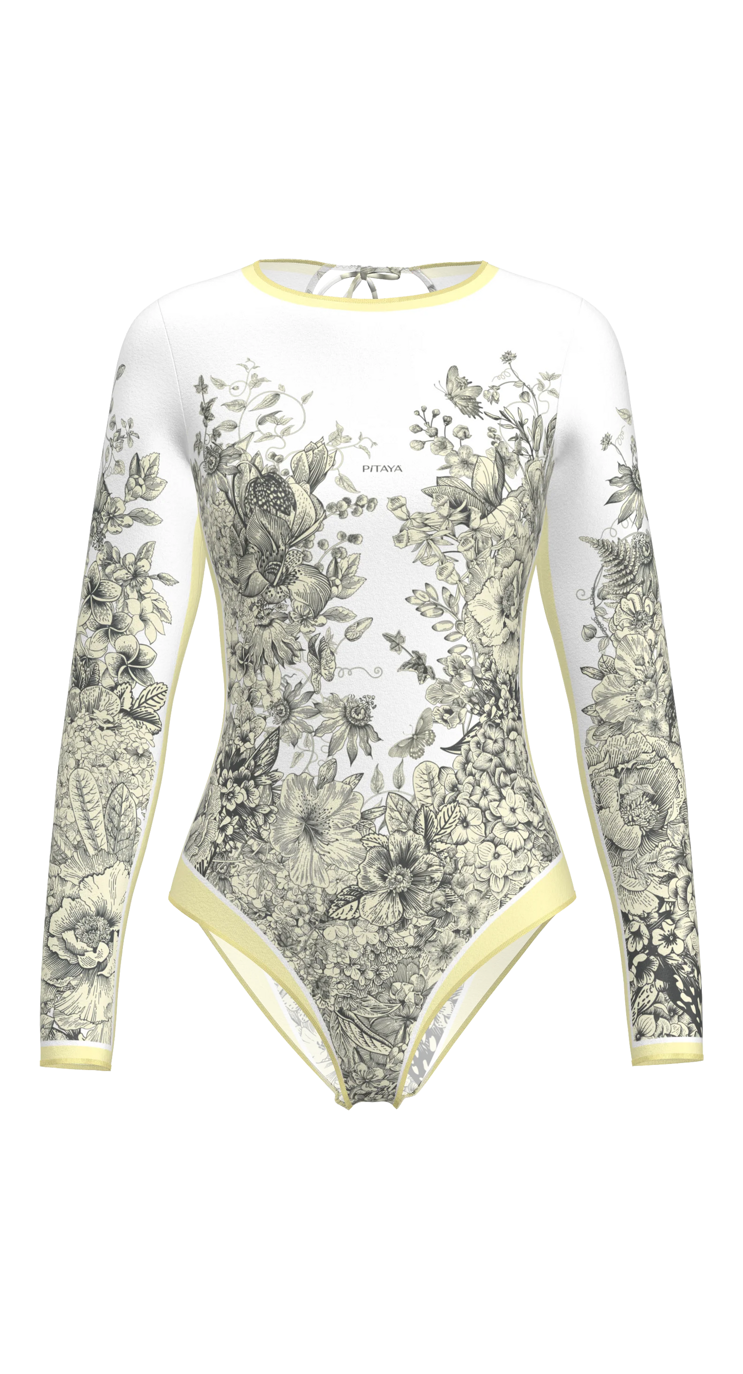 Mexico - One Piece Swimsuit - Citron Glace- Dolce