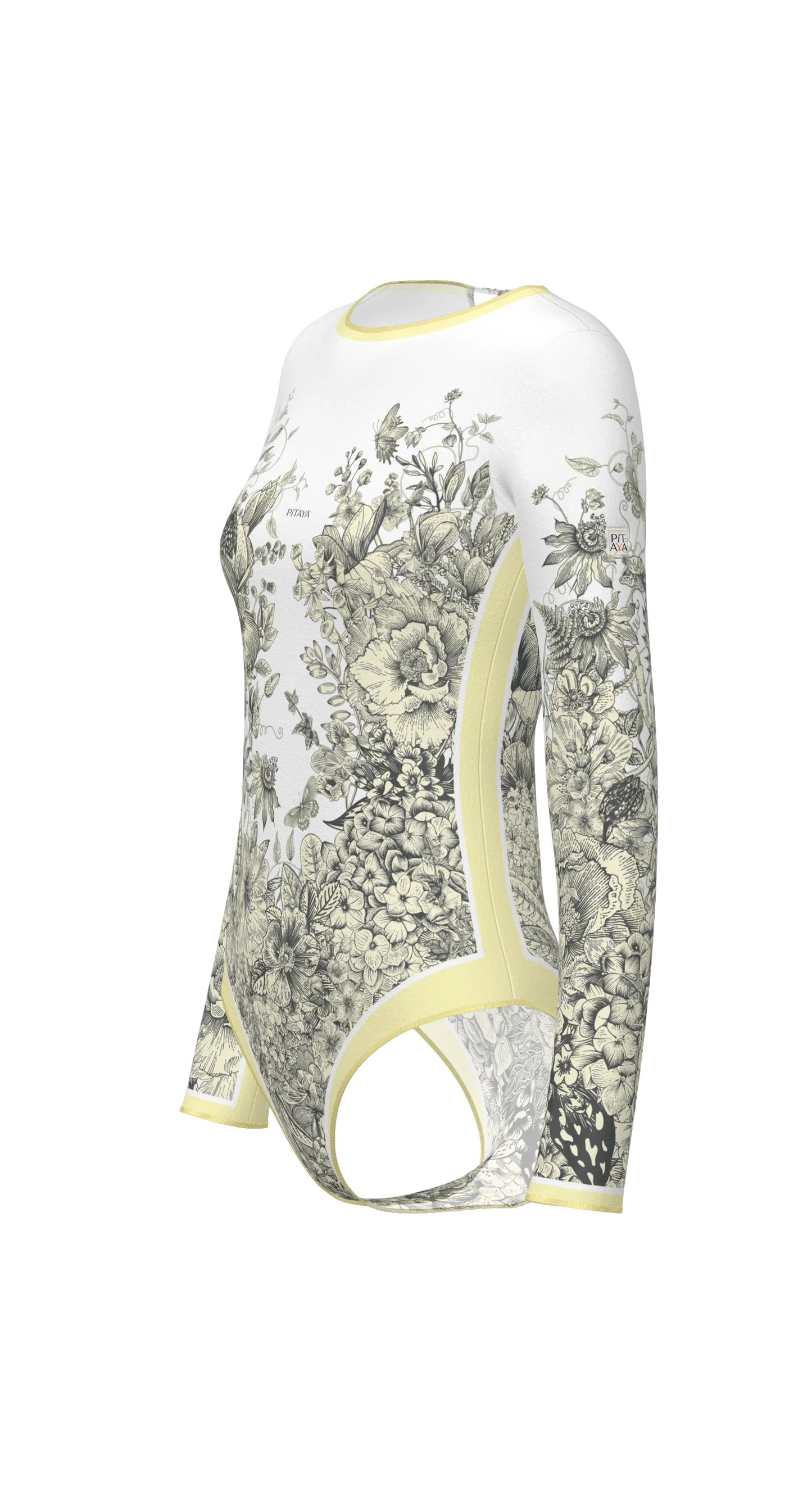 Mexico - One Piece Swimsuit - Citron Glace- Dolce