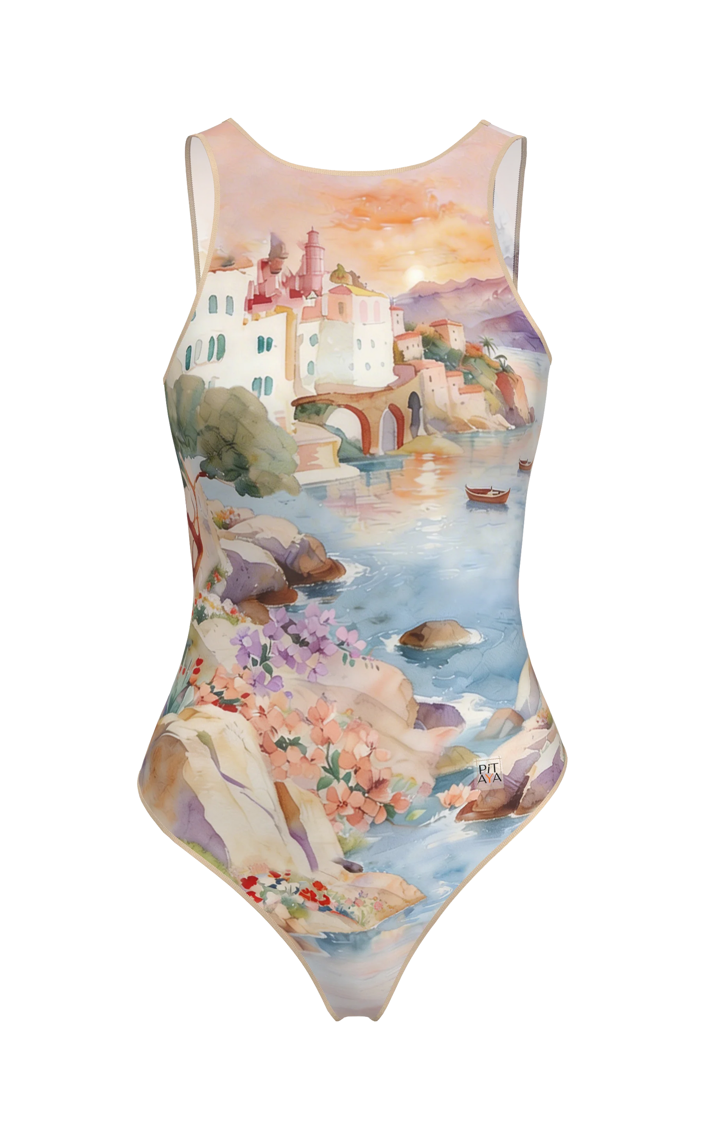 Ceuta - One Piece Swimsuit - Cliffside morning