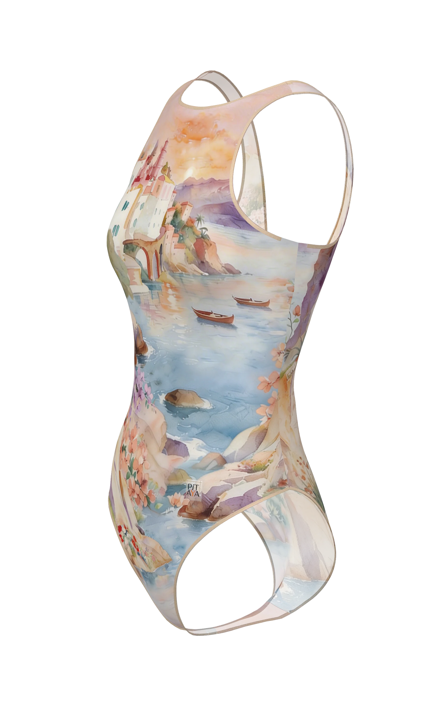 Ceuta - One Piece Swimsuit - Cliffside morning