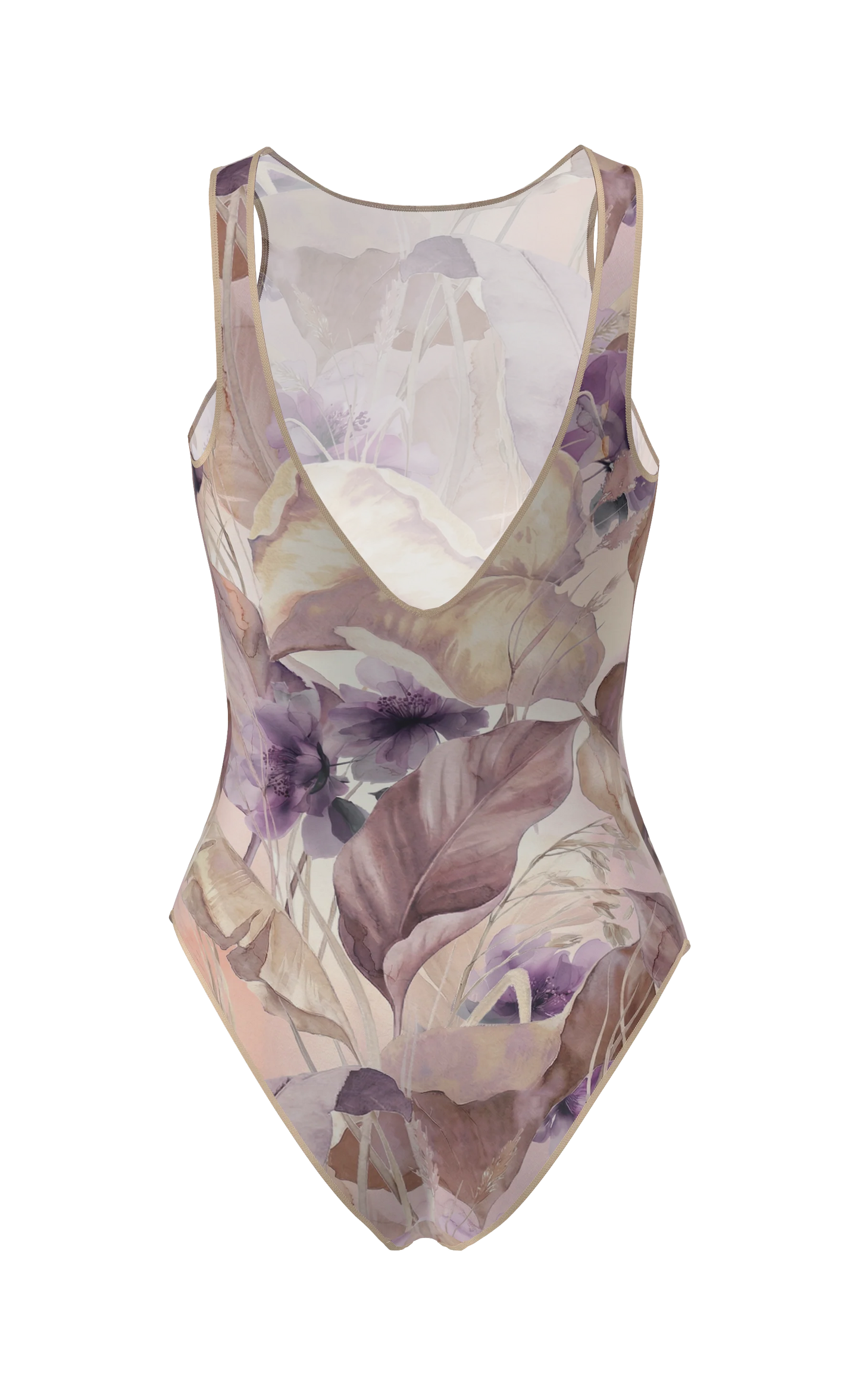 Ceuta - One Piece Swimsuit - Muted garden