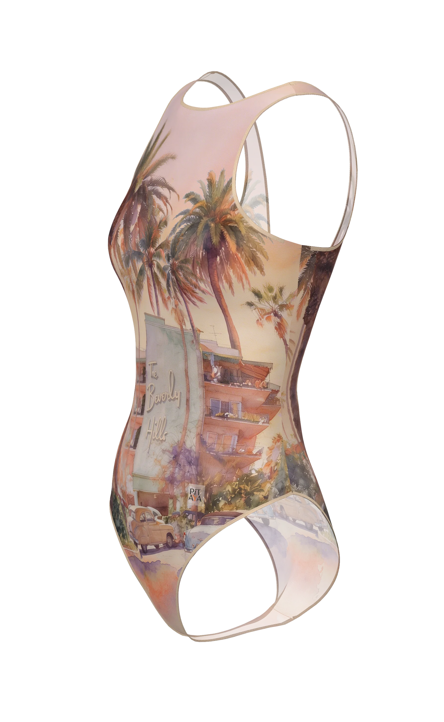 Ceuta - One Piece Swimsuit - Palm drive