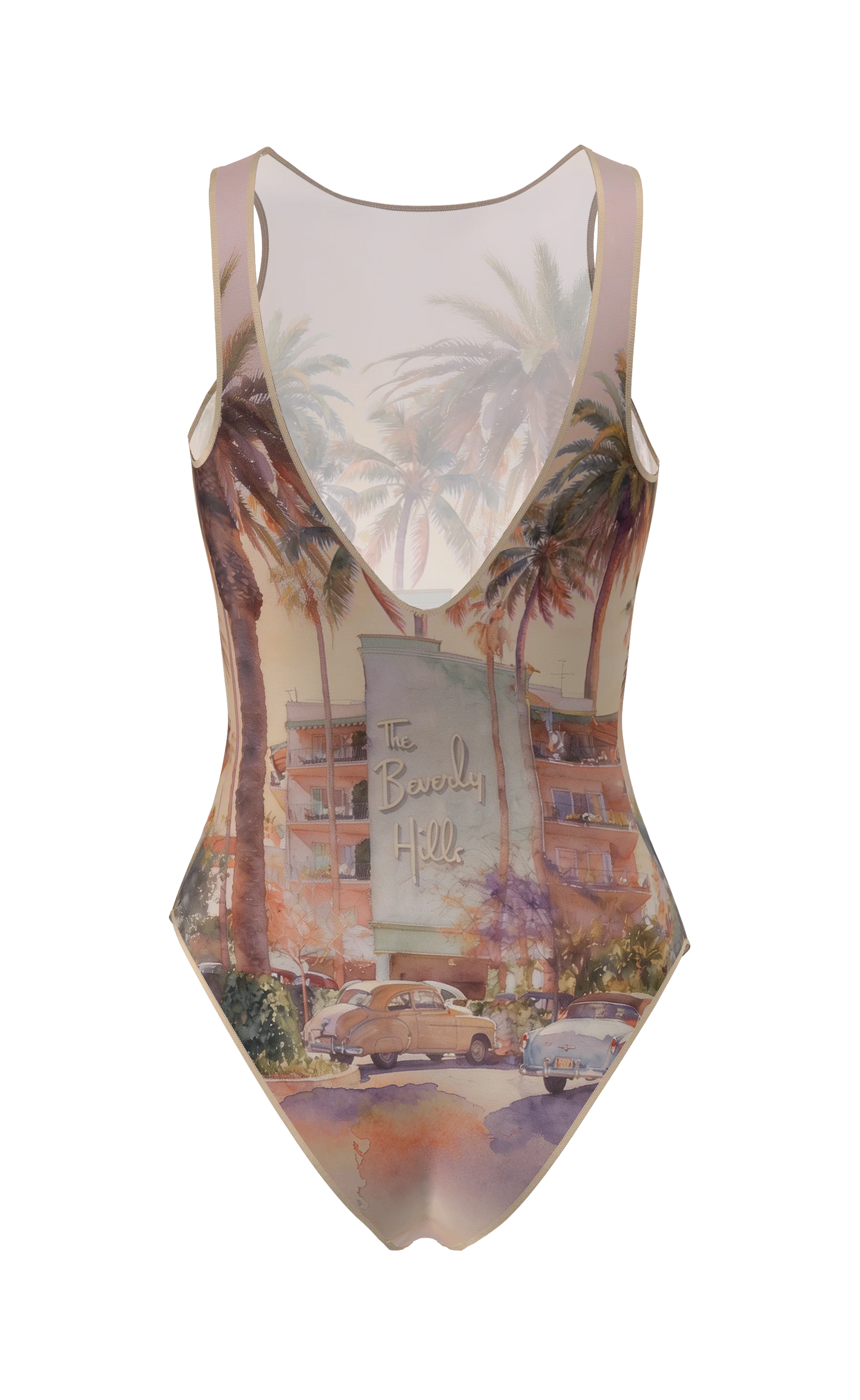 Ceuta - One Piece Swimsuit - Palm drive