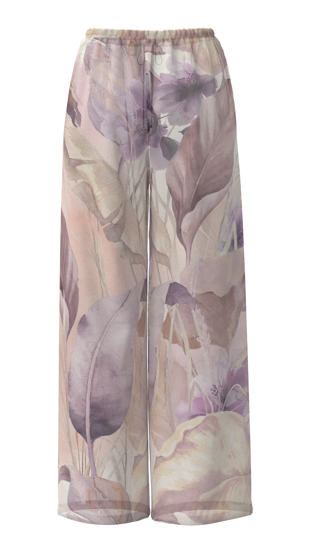 Elba - Pants - Muted garden