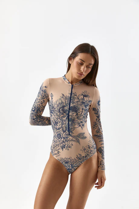 Philadelphia - One Piece Smart Swimsuit -Desert Rose