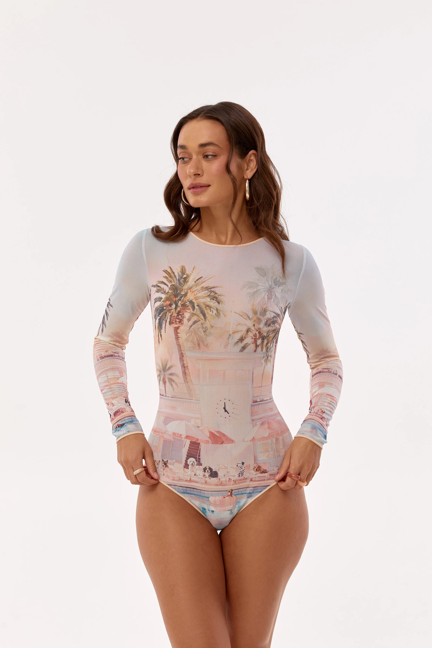 Mexico - One-Piece Swimsuit - Playground sun