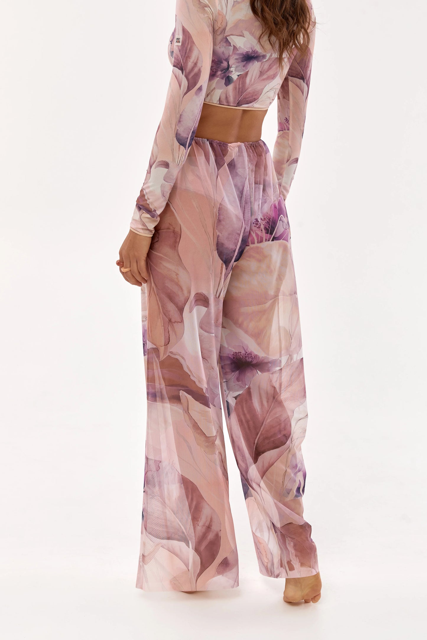 Elba - Pants - Muted garden