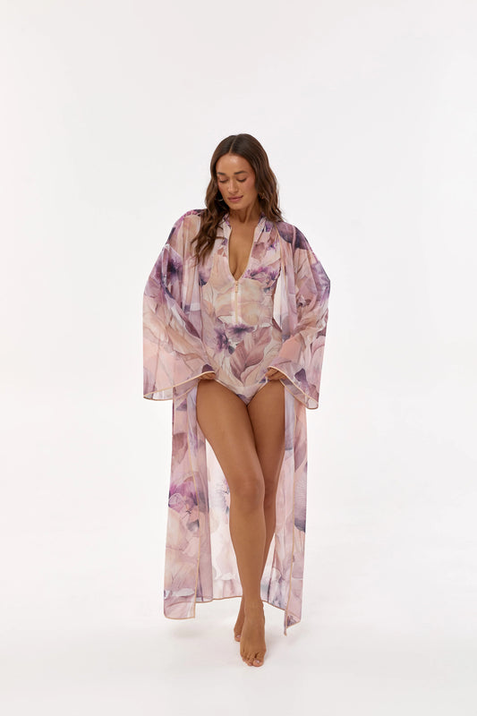 Kimono - Valetta - Muted garden