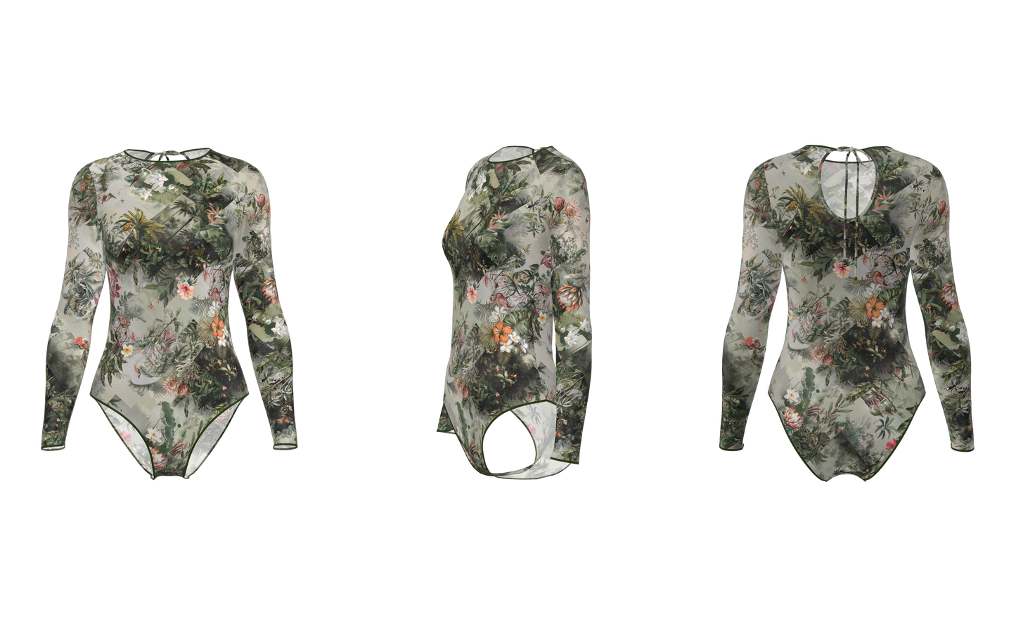 Mexico - One-Piece Swimsuit - Echoes