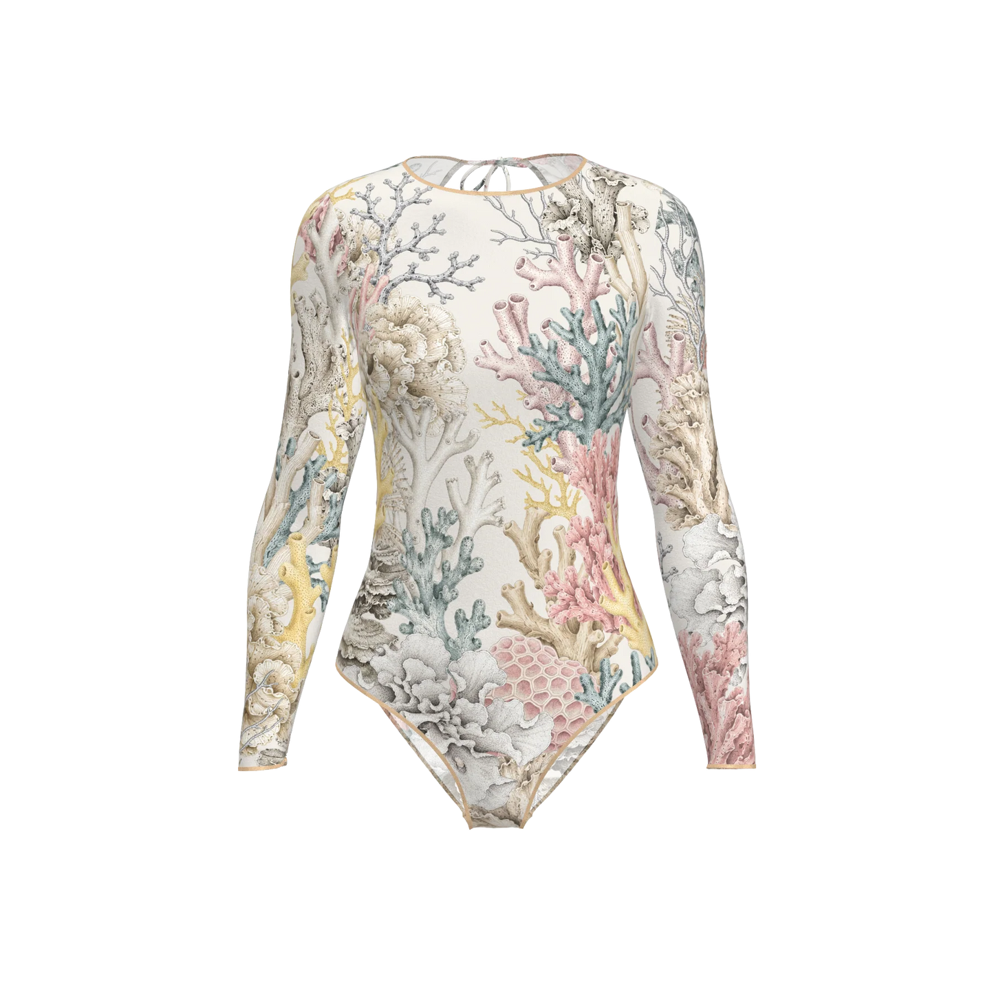 Mexico - One-Piece Swimsuit - Nacre