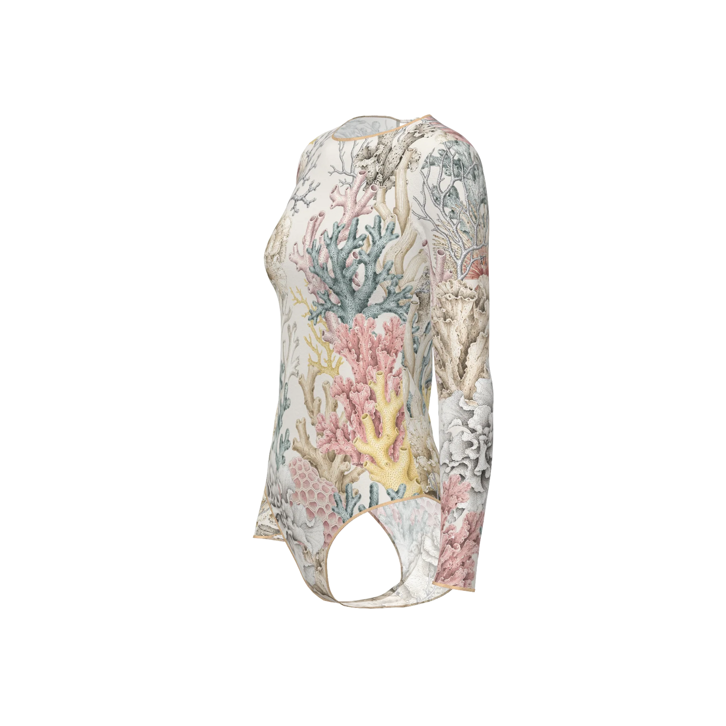 Mexico - One-Piece Swimsuit - Nacre