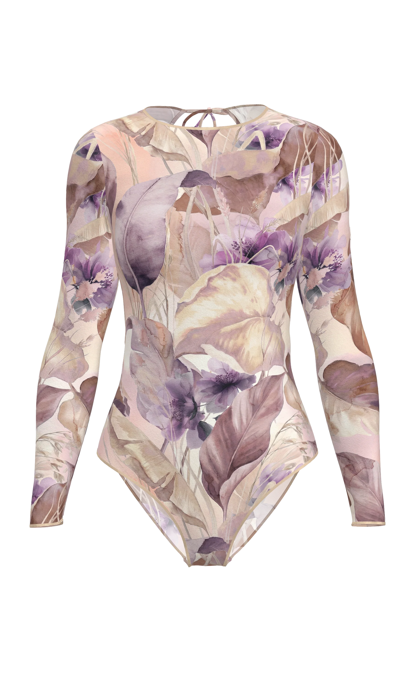 Mexico - One-Piece Swimsuit - Muted garden
