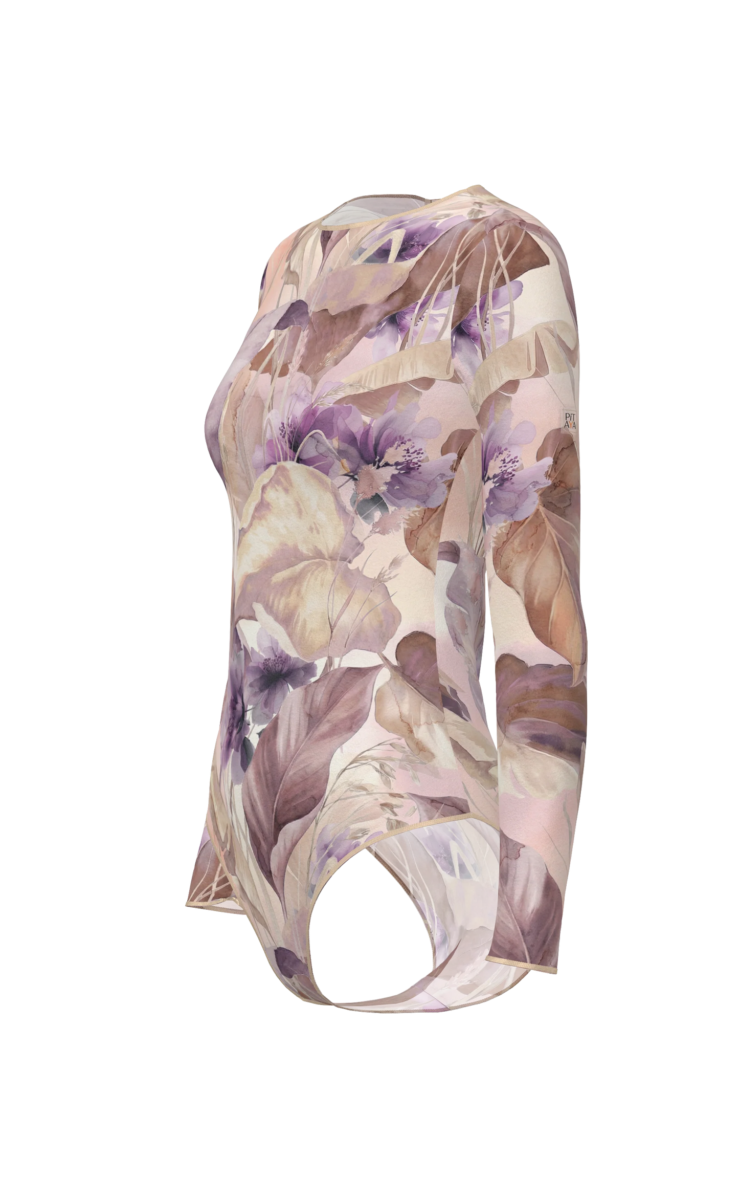 Mexico - One-Piece Swimsuit - Muted garden