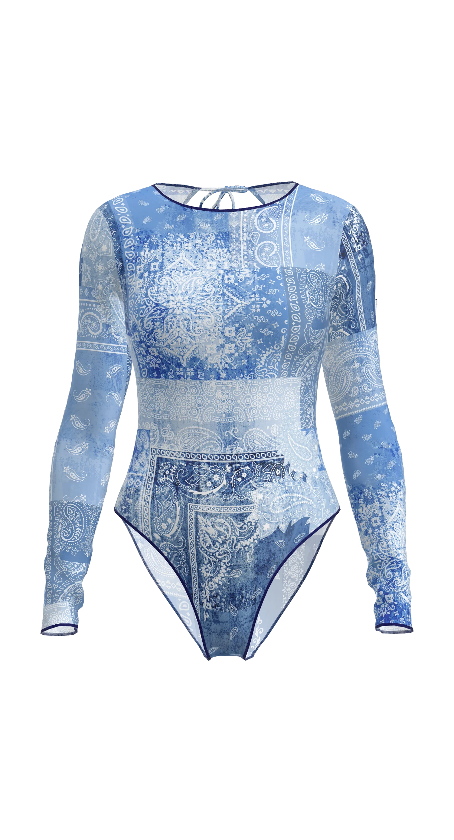 Mexico - One Piece Swimsuit - Azure