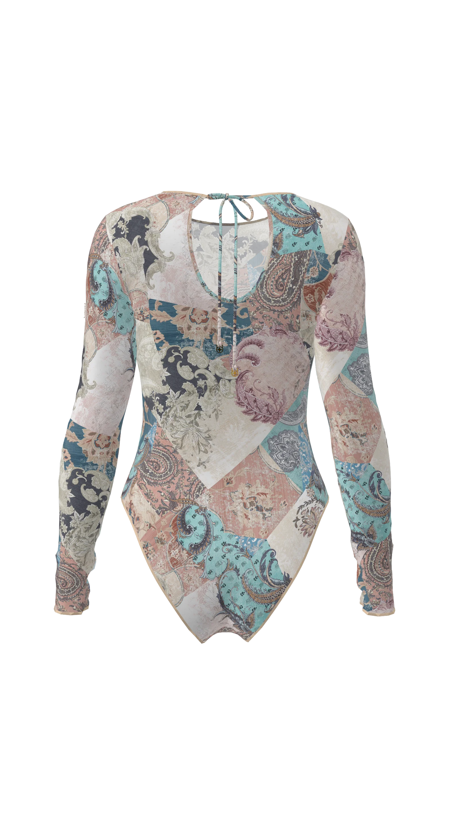 Mexico - One Piece Swimsuit - Pastel Patch