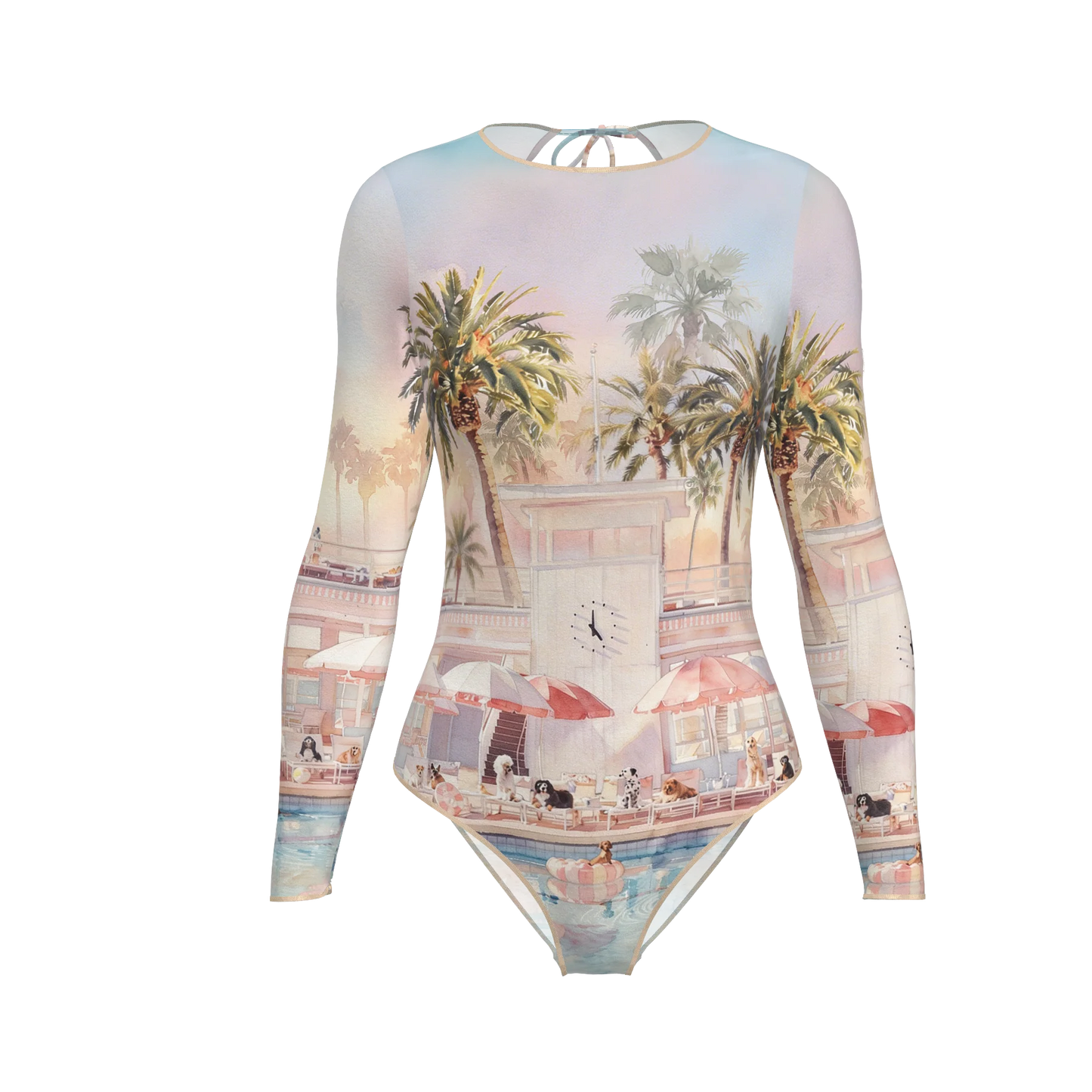 Mexico - One-Piece Swimsuit - Playground sun