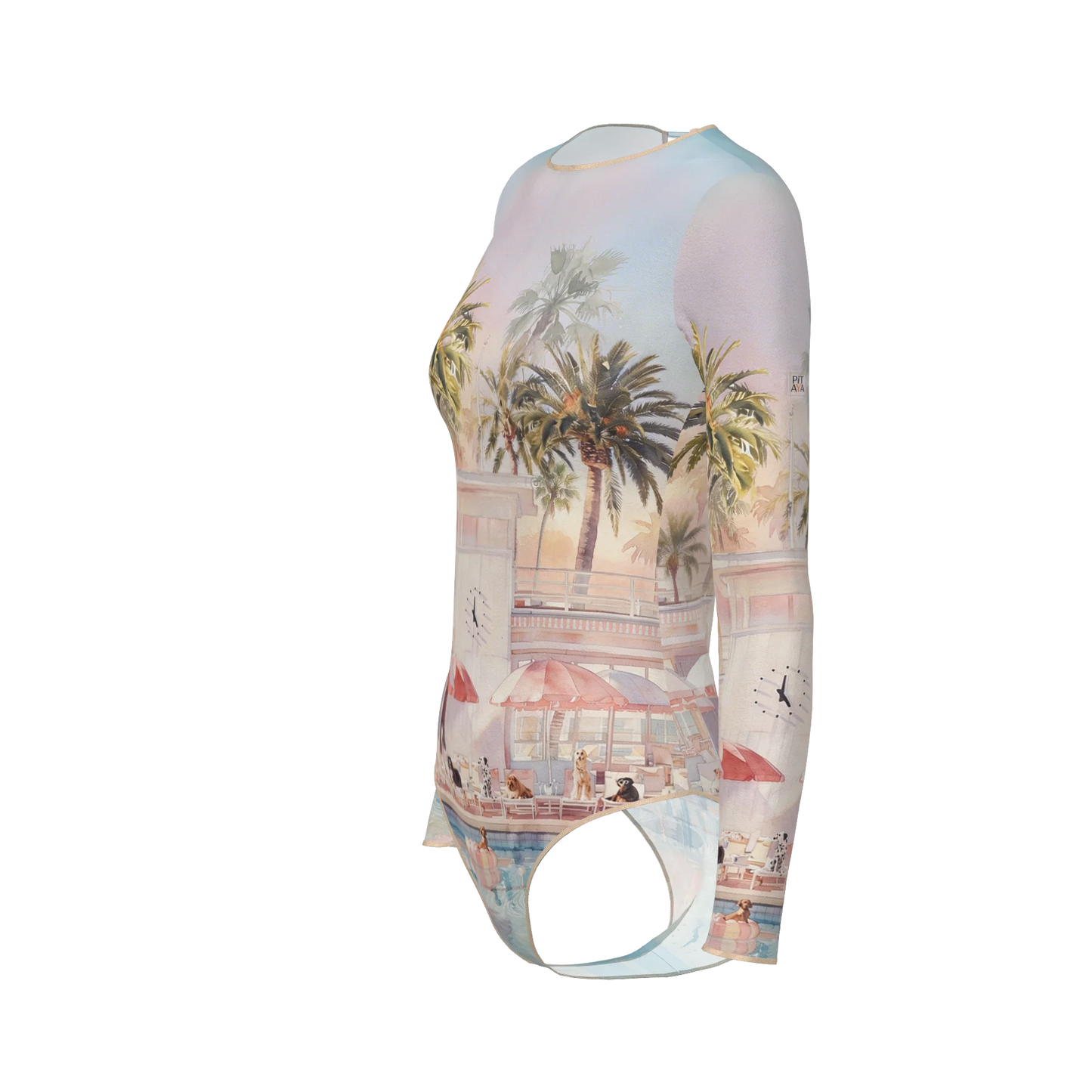Mexico - One-Piece Swimsuit - Playground sun