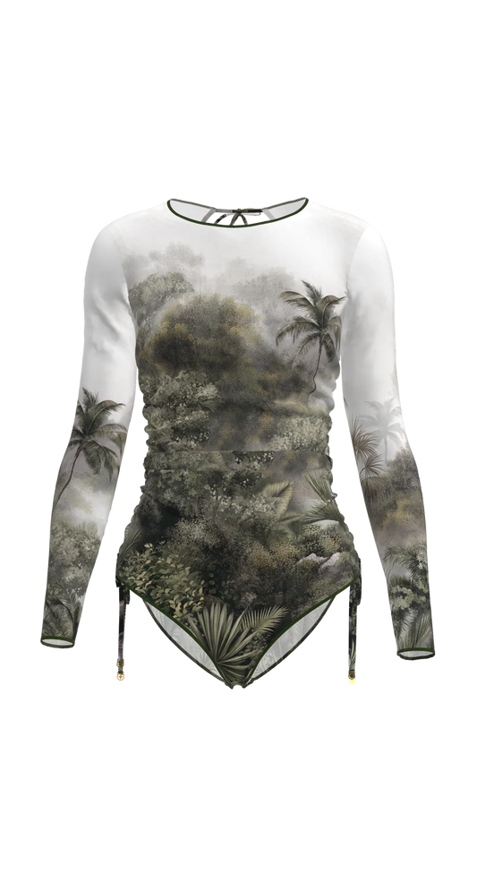 Montenegro - One-Piece Swimsuit - Mistbound Eden