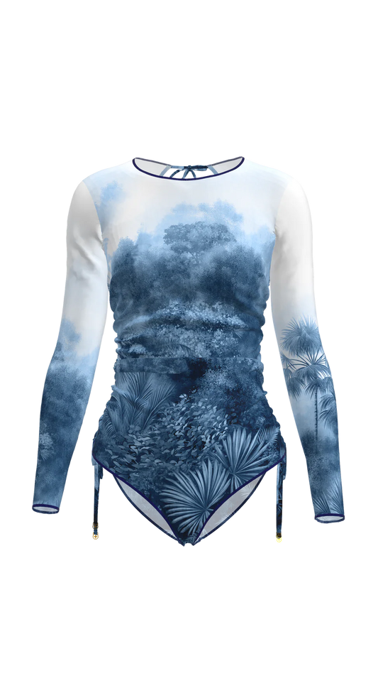 Montenegro - One-Piece Swimsuit - Blue Whisper