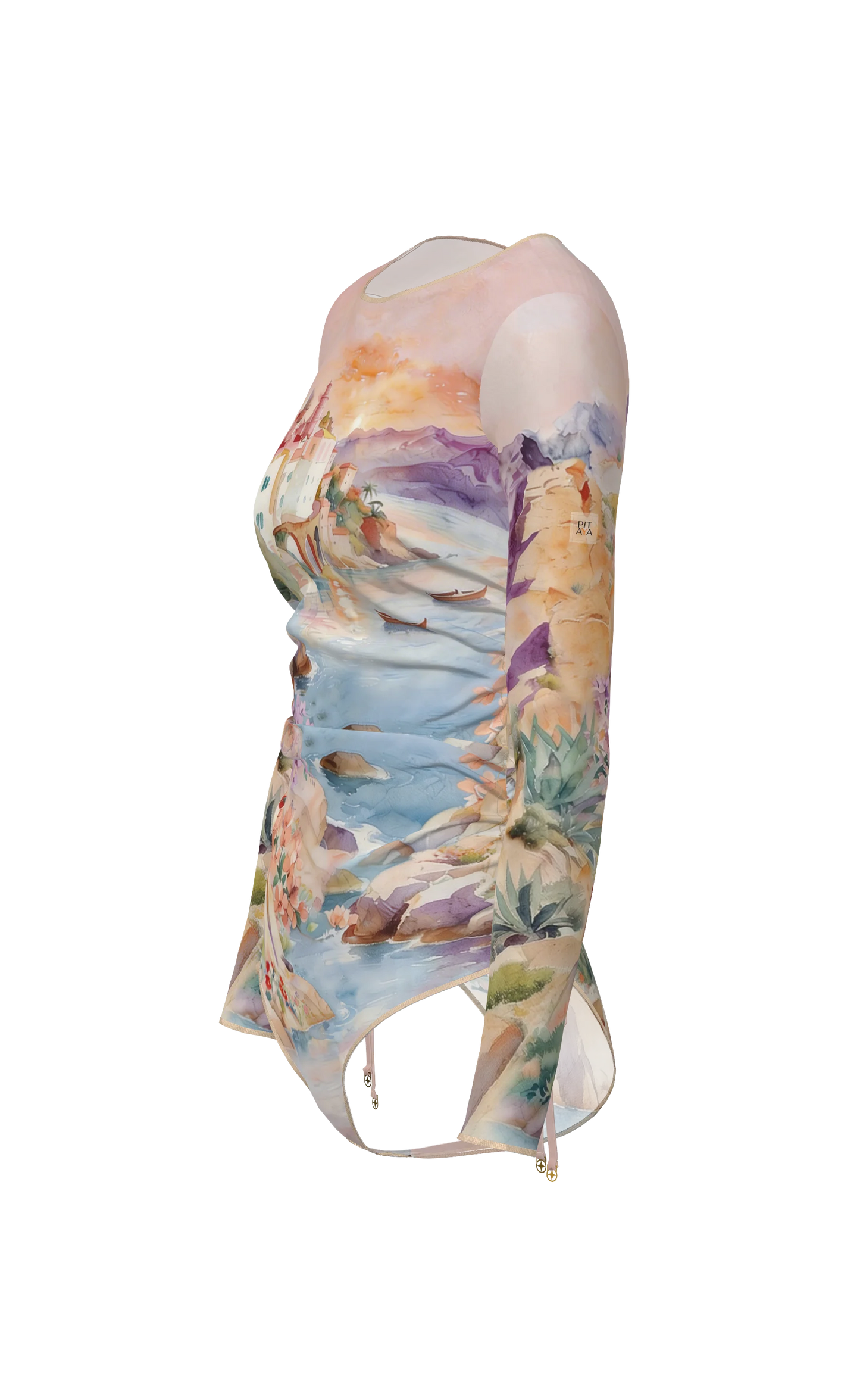 Montenegro - One Piece Smart Swimsuit - Cliffside morning