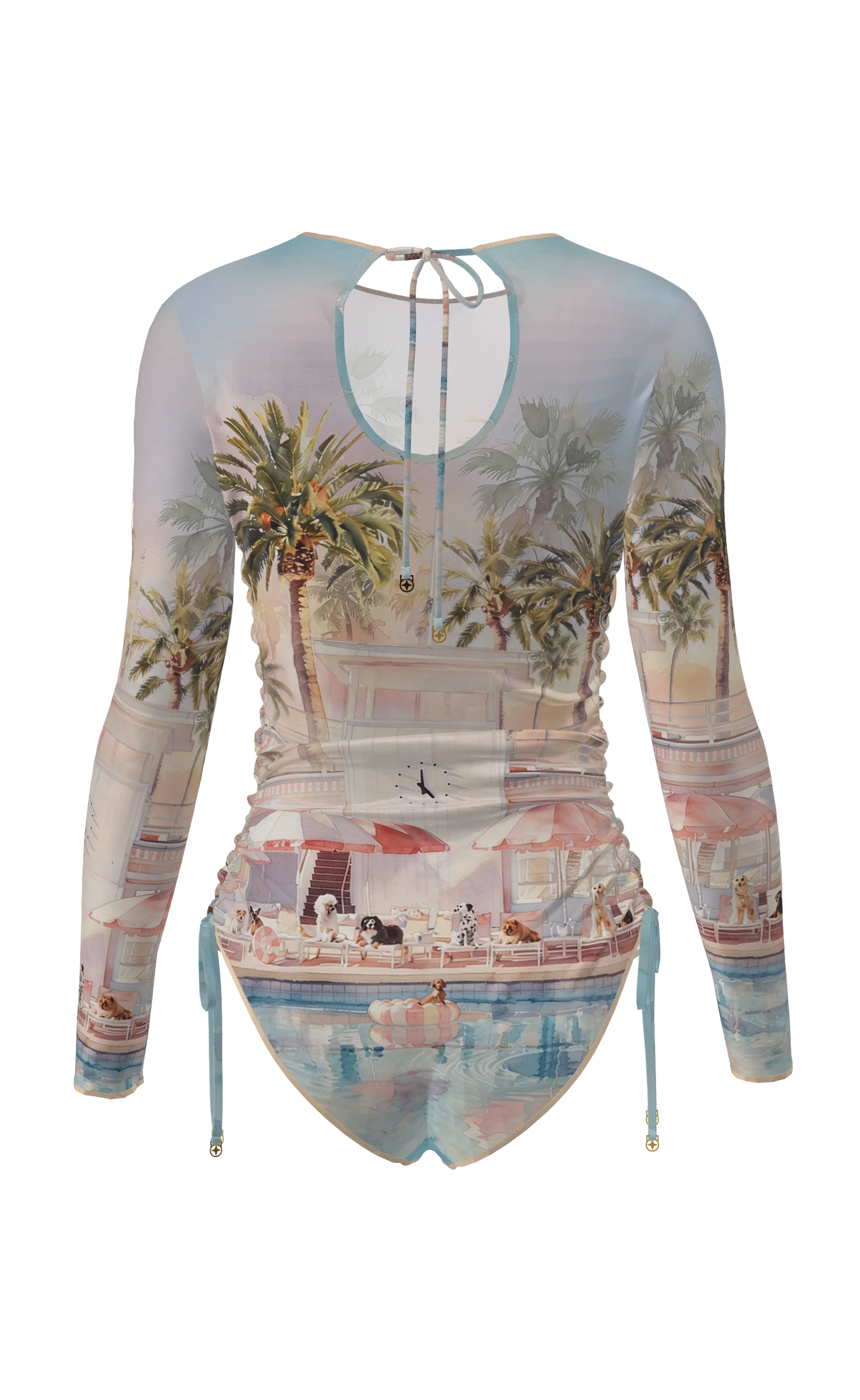 Montenegro - One Piece Smart Swimsuit - Playground sun