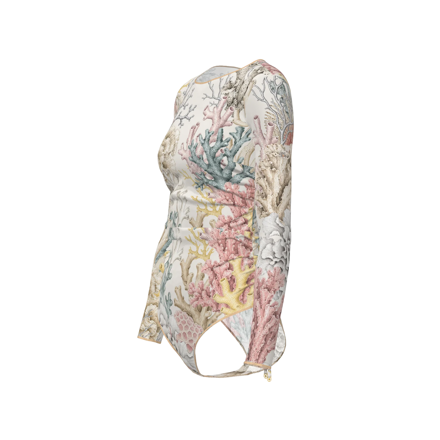 Montenegro - One Piece Smart Swimsuit - Nacre
