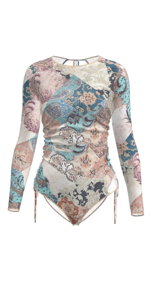 Montenegro - One Piece Swimsuit - Pastel Patch