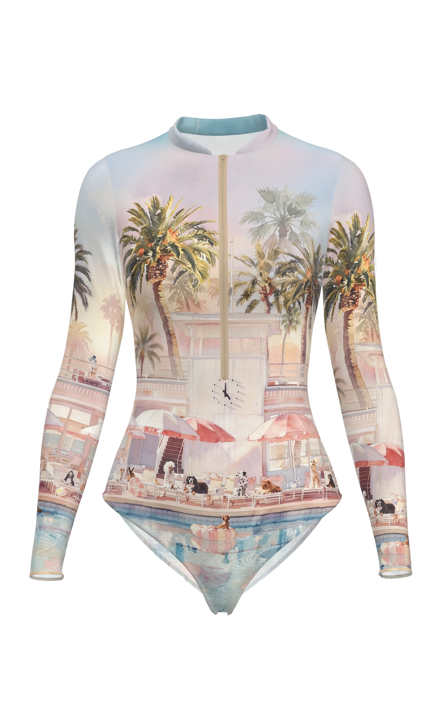Philadelphia - One Piece Smart Swimsuit - Playground Sun