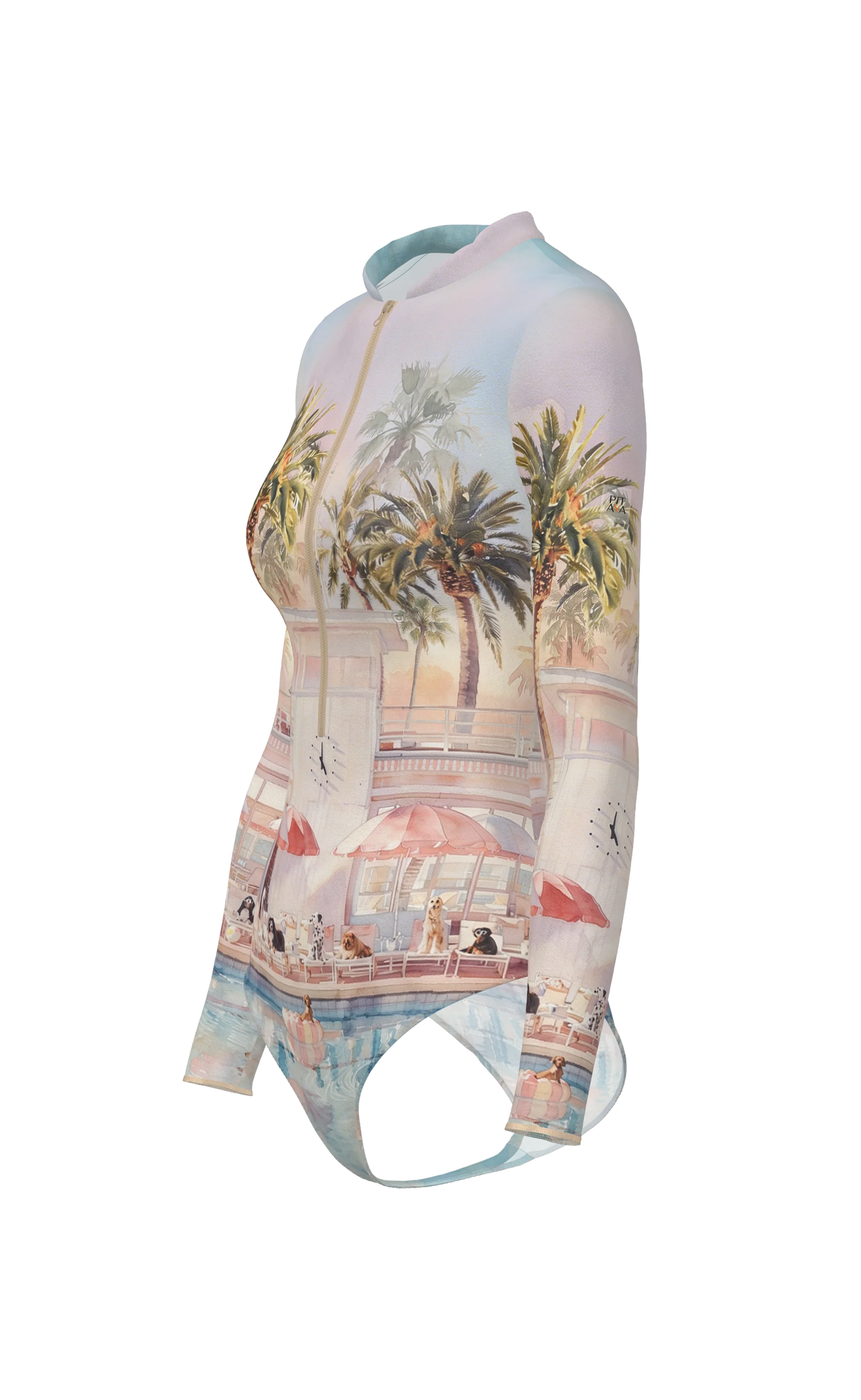 Philadelphia - One Piece Smart Swimsuit - Playground Sun