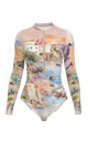 Philadelphia - One Piece Smart Swimsuit - Cliffside morning