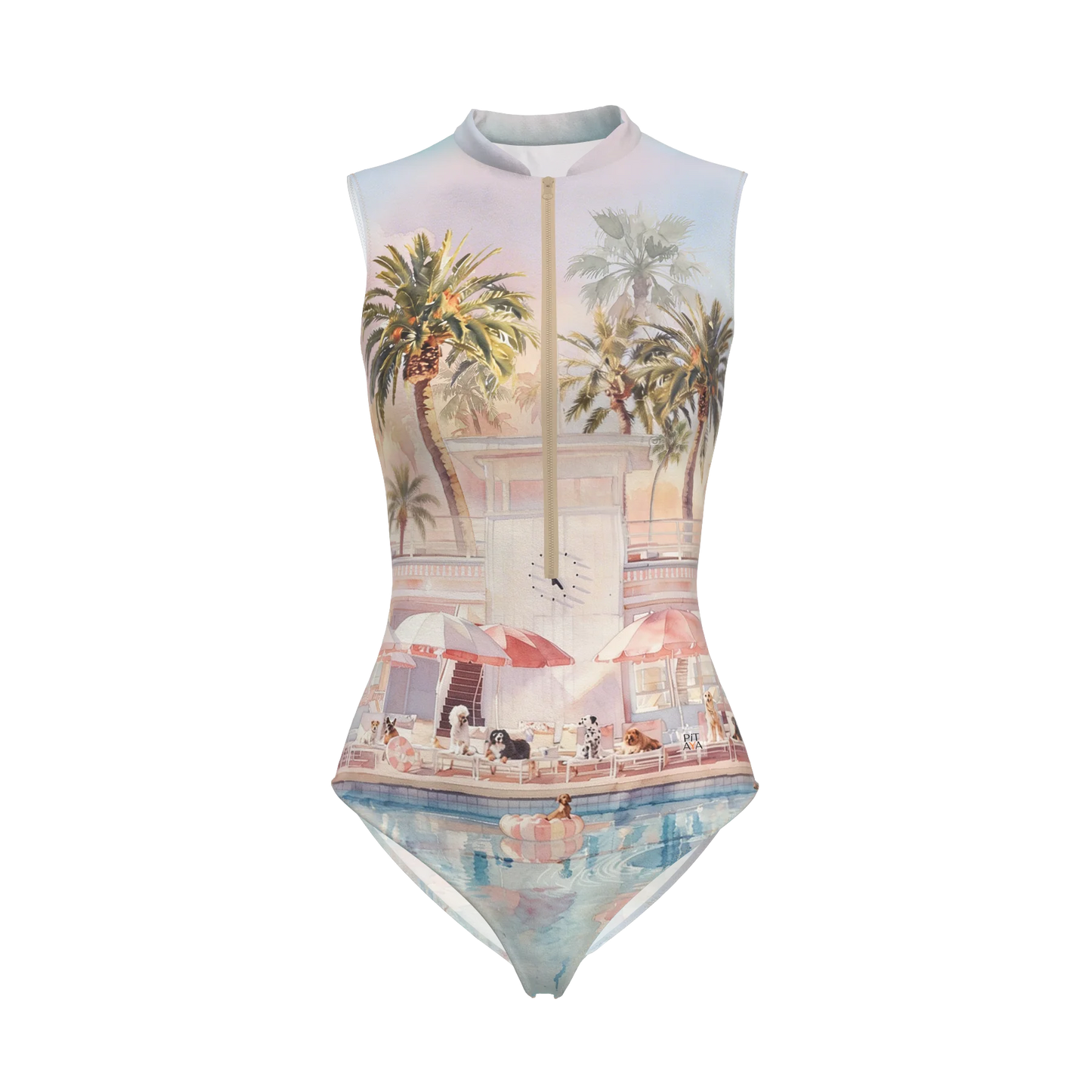 Sydney - One Piece Smart Swimsuit - Playground sun