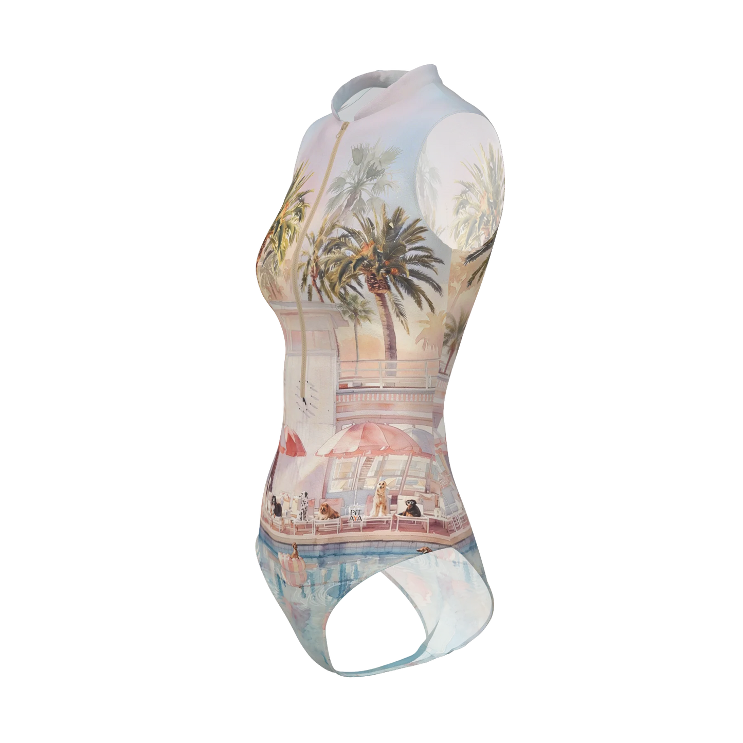 Sydney - One Piece Smart Swimsuit - Playground sun