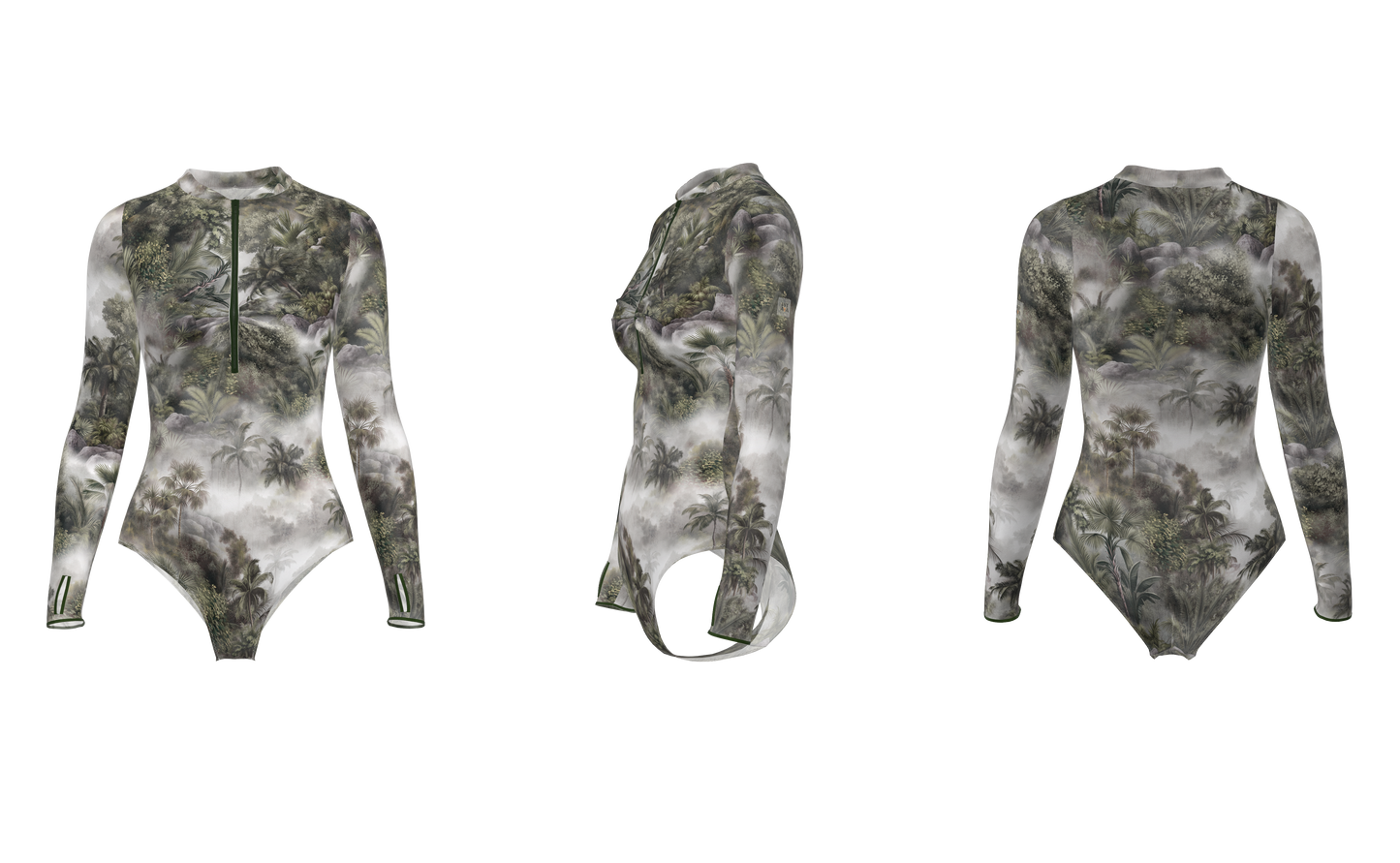 Tahiti - One-Piece Swimsuit - Echoes