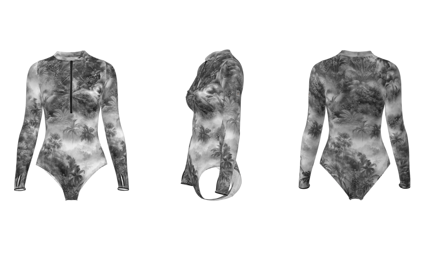 Tahiti - One-Piece Swimsuit - Echoes