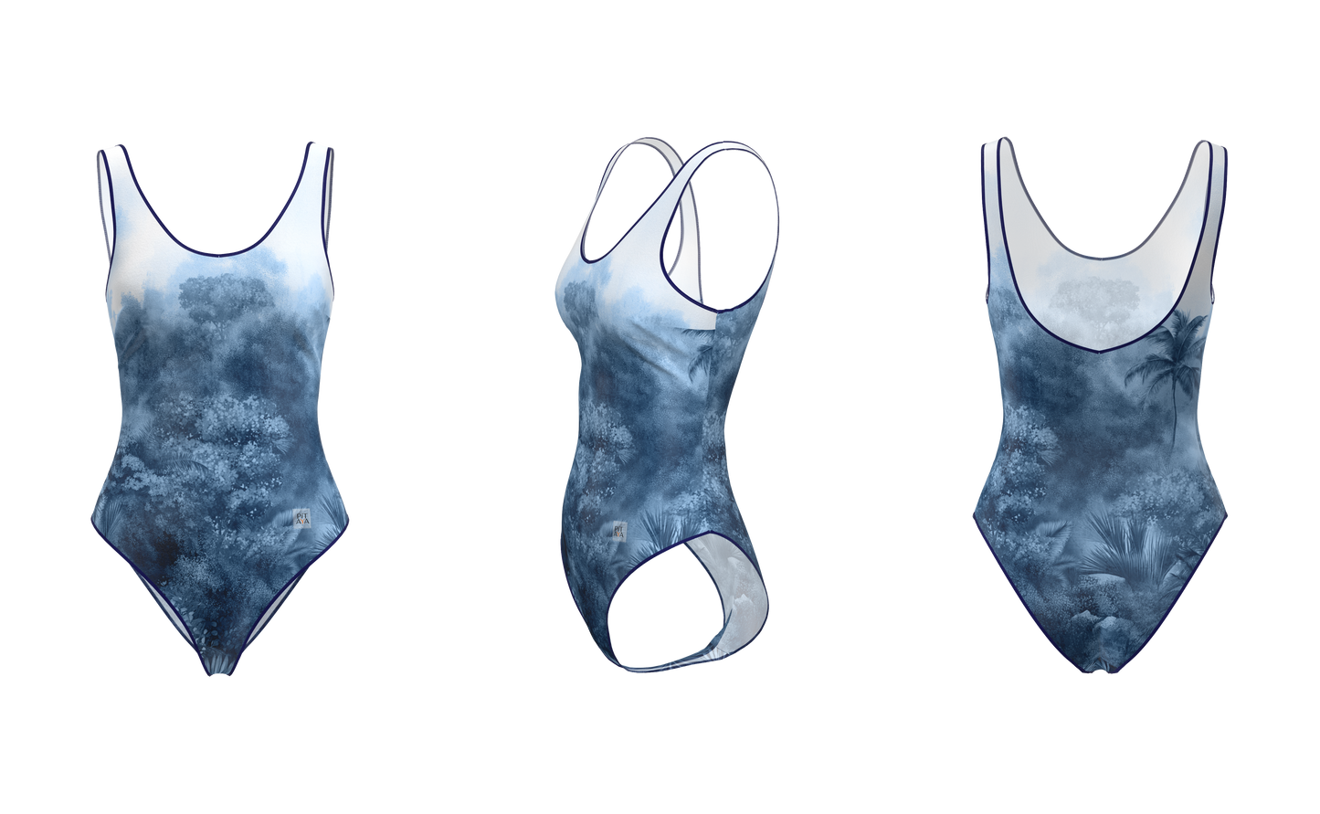 Tokyo - One-Piece Swimsuit - Echoes