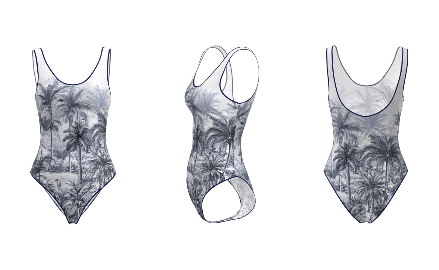 Tokyo - One-Piece Swimsuit - Echoes