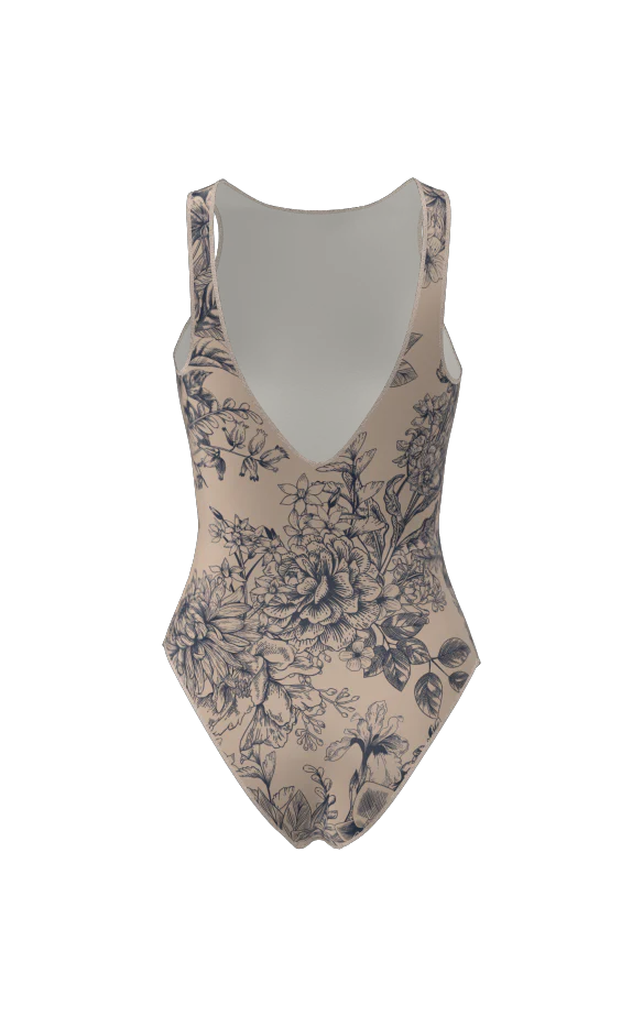 Ceuta - One Piece Swimsuit - Desert Rose