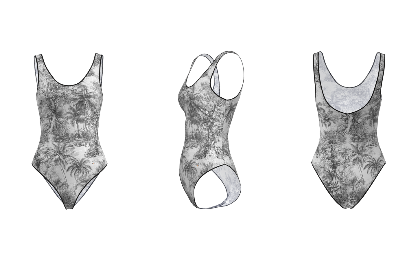 Tokyo - One-Piece Swimsuit - Echoes